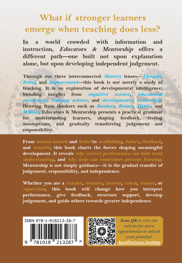 Educators & Mentorship, Back Educators & Mentorship